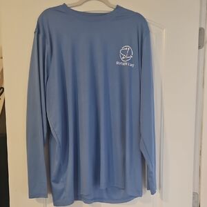 Southern Lure Men's Light Blue Long Sleeve Dri-fit Shirt